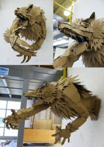 Rating: Safe Score: 0 Tags: ambiguous_gender anthro canid canine canis cardboard e621 grandfathered_content hi_res mammal multiple_angles neptuna open_mouth real sculpture sculpture_(artwork) solo teeth traditional_media_(artwork) wolf User: bunchy7s