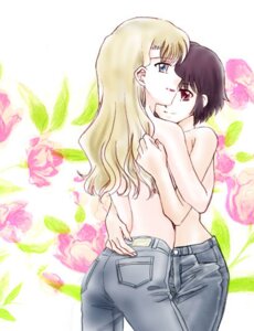 Rating: Questionable Score: 0 Tags: black_hair blonde_hair blue_eyes breast_press breasts brown_hair female hug jeans long_hair mireille_bouquet multiple_females multiple_girls noir_(anime) red_eyes rule34 short_hair smile symmetrical_docking topless topless_jeans white_background yuri yuumura_kirika User: bunchy7s Rating: Questionable Score: 0 Tags: black_hair blonde_hair blue_eyes breast_press breasts brown_hair female hug jeans long_hair mireille_bouquet multiple_females multiple_girls noir_(anime) red_eyes rule34 short_hair smile symmetrical_docking topless topless_jeans white_background yuri yuumura_kirika User: bunchy7s