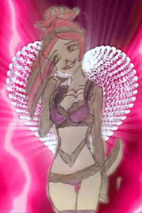 Rating: Safe Score: 0 Tags: anthro brown_body clothing doriskaylinekowalski e621 female heart_symbol lingerie looking_away pink_background simple_background slim solo tail thigh_gap unknown_species User: bunchy7s