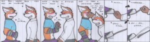 Rating: Explicit Score: 0 Tags: anthro balls blush bodily_fluids bottomwear canid canine chastity_cage chastity_device clothed clothing collar comic crossdressing cuff_(restraint) cum cum_while_chaste darren_(wolfoxx) dialogue dominant dominant_male duo e621 embarrassed english_text femboy feminization fox genital_fluids genitals green_eyes jason_(wolfoxx) male male/male mammal multiple_scenes orgasm over_sheath_chastity_cage penetration penis precum red_fox restraints sex sex_toy shackles sheath_chastity_cage skirt submissive submissive_male text toying_partner traditional_media_(artwork) true_fox urethral urethral_penetration wolfoxx User: bunchy7s
