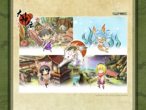 Rating: Safe Score: 0 Tags: 2010 4:3 ambiguous_gender aquatic canid canine canis capcom chibiterasu_(okami) clover_studio e621 female feral group human humanoid kagu_(okami) kuni_(okami) kurow_(okami) mammal merfolk nanami_(okami) official_art okami_(capcom) split_form unknown_artist wolf User: bunchy7s