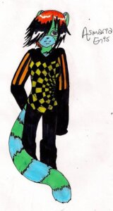 Rating: Safe Score: 0 Tags: alternative_fashion anthro asmaria_enis biped black_bottomwear black_clothing black_hair black_pants blue_body blue_fur bottomwear checkered clothing dezi e621 female fur glamfur green_body green_fur grey_eyes hair lemur looking_at_viewer mammal markings multicolored_hair pants primate red_hair ring-tailed_lemur ring_(marking) ringed_tail simple_background smile solo sparklefur standing strepsirrhine striped_markings striped_tail stripes tail tail_markings white_background User: bunchy7s