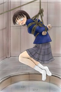 Rating: Explicit Score: 0 Tags: arms_behind_back bondage brown_hair female rule34 school_uniform schoolgirl short_hair socks User: bunchy7s