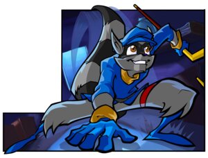 Rating: Safe Score: 0 Tags: absurd_res anthro cane clothing e621 gloves handwear hat headgear headwear hi_res jumping male mammal mask procyonid raccoon shirt sly_cooper sly_cooper_(series) solo sony_corporation sony_interactive_entertainment sucker_punch_productions tail topwear unknown_artist User: bunchy7s