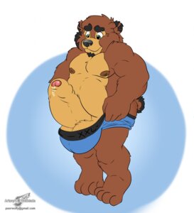 Rating: Explicit Score: 0 Tags: anthro balls bear big_balls big_penis biped brubearbrown brubearbrown_(character) clothed clothing e621 erection foreskin genitals green_eyes hi_res huge_balls huge_penis humanoid_genitalia humanoid_penis hyper hyper_balls hyper_genitalia hyper_penis male mammal nipples nude penis slightly_chubby solo standing text url wolfblade User: bunchy7s