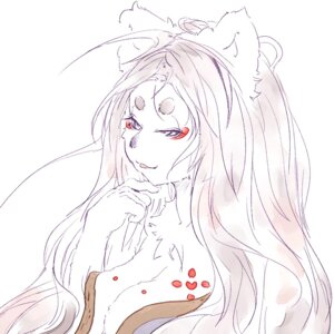 Rating: Questionable Score: 0 Tags: 1:1 anthro breasts bust_portrait canid canine cleavage clothed clothing colored_in e621 female hair line_art long_hair makeup mammal monochrome portrait restricted_palette shaded shaded_line_art simple_background sindoll smile solo three-quarter_view User: bunchy7s