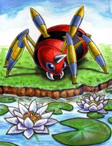 Rating: Safe Score: 0 Tags: ambiguous_gender ariados arthropod cloud e621 feral flower generation_2_pokemon ito_masanori nintendo outside plant pokemon pokemon_(species) sky solo water water_lily User: bunchy7s