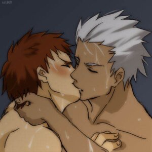 Rating: Explicit Score: 0 Tags: 2boys archer_(fate) artist_request back bare_shoulders blush closed_eyes collarbone couple emiya_shirou fate/stay_night fate_(series) female grey_background hug human human_only interracial kissing male male_only multiple_boys multiple_males nude red_hair romantic rule34 selfcest short_hair sweat type-moon upper_body white_hair yaoi User: bunchy7s