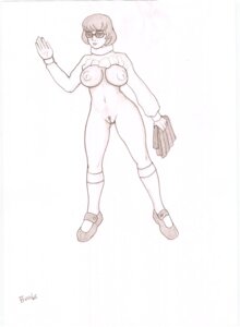 Rating: Explicit Score: 0 Tags: chambs female hanna-barbera monochrome nipples rule34 scooby-doo uncensored velma_dinkley User: bunchy7s