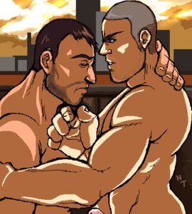 Rating: Explicit Score: 0 Tags: 2boys brucie_kibbutz color grand_theft_auto grand_theft_auto_iv hand_on_neck industrial industrial_background intimate male male/male male_only muscular muscular_male naked niko_bellic pixel_art revolution rule34 sad User: bunchy7s