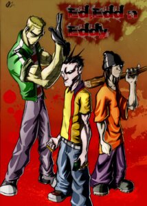 Rating: Safe Score: 0 Tags: beanie belt black_hair blackmencanjump blonde_hair bottomwear brass_knuckles brown_hair cartoon_network clothed clothing club_(weapon) e621 ed_(eene) ed_edd_n_eddy edd_(eene) eddy_(eene) footwear gloves grandfathered_content group hair handwear hat headgear headwear human human_only long_hair male mammal melee_weapon money muscular not_furry oversized_bottomwear oversized_clothing oversized_pants pants shirt shoes short_hair streetwear thug topwear weapon what User: bunchy7s