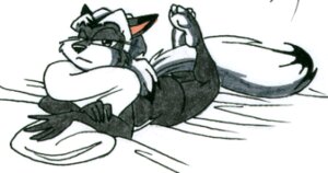 Rating: Questionable Score: 0 Tags: anthro bed canid canine canis chief_inquisitor domestic_dog e621 female furniture husky low_res mammal nordic_sled_dog nude pillow simple_background solo spitz tail white_background User: bunchy7s