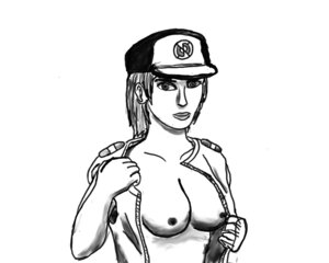 Rating: Explicit Score: 0 Tags: 1girls artist_request breasts captain_scarlet_and_the_mysterons female gerry_anderson hat monochrome nipples rule34 rule_63 short_hair sketch undressing User: bunchy7s