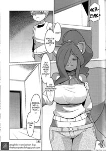 Rating: Safe Score: 0 Tags: anthro big_breasts blush breasts clothed clothing collar comic e621 english_text female greyscale human kemokko_lovers_2 looking_at_viewer male mammal monochrome nervous rodent sciurid skimpy tail tamagoro text tree_squirrel url User: bunchy7s