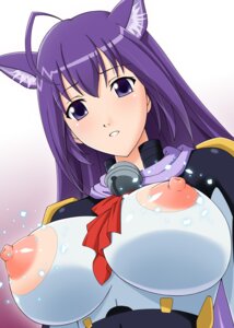 Rating: Explicit Score: 0 Tags: 1girls animal_ears asobi_ni_iku_yo! blush breasts cat_ears female gaen kuune nipples purple_eyes purple_hair rule34 smile solo User: bunchy7s