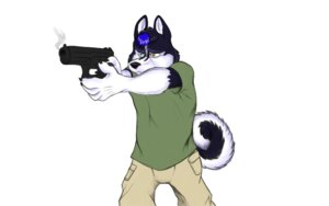 Rating: Safe Score: 0 Tags: 16:10 anthro canid canine canis chewfox clothing domestic_dog e621 gun hair handgun heterochromia holding_gun holding_object holding_ranged_weapon holding_weapon husky kalus male mammal nordic_sled_dog pistol ranged_weapon simple_background solo spitz tail weapon white_background widescreen User: bunchy7s