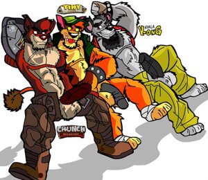 Rating: Explicit Score: 0 Tags: abs activision animal_genitalia anthro athletic balls bandicoot barefoot biceps big_balls big_muscles big_penis black_nose black_penis boots bottomwear bracelet canid canine chest_tuft clothed clothing crash_bandicoot_(series) crunch_bandicoot cybernetics cyborg dasyuromorph e621 english_text erection fangs feet flexing footwear fur genitals grin group hands_behind_head hat headgear headwear humanoid_genitalia humanoid_penis jewelry koala koala_kong machine male male/male mammal markings marsupial metal muscular muscular_male nude pants pecs penis pose presenting racthetmechanic recently_extinct_species red_penis scar sheath shoes simple_background smile teeth text thylacine tiny_tiger topless tuft vein vombatiform User: bunchy7s