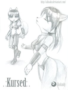 Rating: Safe Score: 0 Tags: aikoaku anthro armor canid canine e621 eyes_closed female fox fur hair hi_res krystal_(star_fox) looking_at_viewer mammal monochrome nintendo open_mouth sketch solo star_fox text url User: bunchy7s