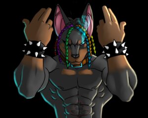 Rating: Safe Score: 0 Tags: 5:4 abs anthro black_body black_fur blue_eyes braided_hair canid canine canis collar domestic_dog e621 faint fur glowing glowing_eyes hair looking_at_viewer male mammal metal muscular muscular_anthro muscular_male rainbow solo spikes User: bunchy7s Rating: Safe Score: 0 Tags: 5:4 abs anthro black_body black_fur blue_eyes braided_hair canid canine canis collar domestic_dog e621 faint fur glowing glowing_eyes hair looking_at_viewer male mammal metal muscular muscular_anthro muscular_male rainbow solo spikes User: bunchy7s
