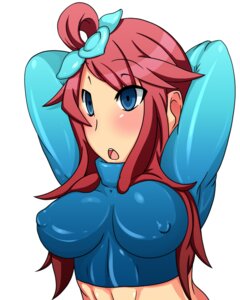 Rating: Questionable Score: 0 Tags: bad_id belu blush breasts cleavage empty_eyes female female_only gym_leader human mind_control nintendo nipples pokemon pokemon_bw rule34 skyla_(pokemon) solo tight_clothing User: bunchy7s