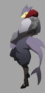 Rating: Safe Score: 0 Tags: anthro aquatic belt boots bottomwear clothing e621 female fish footwear gills grey_body grey_skin hoodie jacket looking_at_viewer nyjasca pants pinup pose shark shoes simple_background solo sumisu tail thick_tail topwear User: bunchy7s