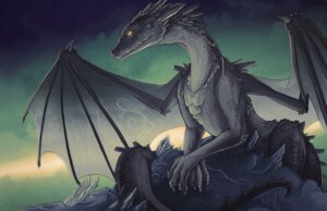 Rating: Safe Score: 0 Tags: 2010 ambiguous_gender black_body black_scales black_tail chromamancer crystal detailed_background dragon e621 european_mythology feral glowing glowing_eyes grey_body grey_scales grey_wings hi_res markings membrane_(anatomy) membranous_wings mythological_creature mythological_scalie mythology night rock runes scales scalie sitting sky solo spread_wings star starry_sky tail text_on_wing twilight western_dragon wings yellow_eyes User: bunchy7s