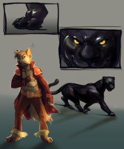 Rating: Questionable Score: 0 Tags: 5:6 anthro canid canine canis comic domestic_cat domestic_dog duo e621 felid feline felis feral flir_(panther) latex latex_creature liquid living_latex male mammal pantherine quadruped skulldog_(artist) symbiote tail User: bunchy7s