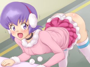 Rating: Explicit Score: 0 Tags: ass blush choker danball_senki earmuffs female flat_chest kawamura_ami open_mouth panties purple_eyes purple_hair rule34 short_purple_hair skirt takappe thighhighs underwear User: bunchy7s