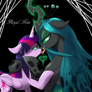 Rating: Questionable Score: 0 Tags: 1:1 2013 30clock arthropod black_body bodily_fluids changeling_(mlp) digital_media_(artwork) duo e621 equid equine eye_contact feathered_wings feathers female female/female feral french_kissing friendship_is_magic fur glowing glowing_eyes green_eyes hair hasbro heart_symbol horn hypnosis insect_wings kissing looking_at_another magic mammal mind_control multicolored_hair my_little_pony mythological_creature mythological_equine mythology purple_body purple_feathers purple_fur purple_hair queen_chrysalis_(mlp) saliva tongue tongue_out twilight_sparkle_(mlp) two_tone_hair winged_unicorn wings User: bunchy7s