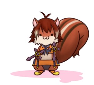 Rating: Safe Score: 0 Tags: :3 anthro arc_system_works blazblue bottomwear brown_hair clothing cosplay e621 female hair makoto_nanaya mammal rodent sciurid simple_background skirt solo tail tree_squirrel varuru weapon white_background User: bunchy7s