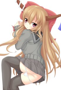 Rating: Explicit Score: 0 Tags: black_thighhighs blonde_hair female horns long_hair on_side panties panty_pull pussy rule34 school_uniform skirt suika_ibuki sweater thighhighs touhou underwear white_panties yoye_(pastel_white) User: bunchy7s Rating: Explicit Score: 0 Tags: black_thighhighs blonde_hair female horns long_hair on_side panties panty_pull pussy rule34 school_uniform skirt suika_ibuki sweater thighhighs touhou underwear white_panties yoye_(pastel_white) User: bunchy7s