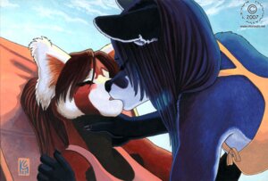 Rating: Questionable Score: 0 Tags: 2007 ailurid antarctica_(kacey) anthro blue_body blue_fur blue_hair brown_hair candi_(kacey) canid canine detailed_background duo e621 eyes_closed female female/female fox fur hair hand_on_neck kacey kiss_on_lips kissing mammal ponytail red_hair red_panda romantic romantic_couple text traditional_media_(artwork) translucent translucent_hair url User: bunchy7s Rating: Questionable Score: 0 Tags: 2007 ailurid antarctica_(kacey) anthro blue_body blue_fur blue_hair brown_hair candi_(kacey) canid canine detailed_background duo e621 eyes_closed female female/female fox fur hair hand_on_neck kacey kiss_on_lips kissing mammal ponytail red_hair red_panda romantic romantic_couple text traditional_media_(artwork) translucent translucent_hair url User: bunchy7s