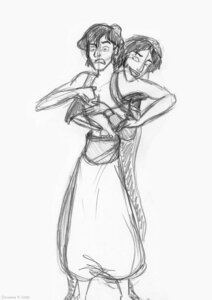 Rating: Explicit Score: 0 Tags: 2002 2boys aladdin aladdin_(character) clothed disney forced_yaoi gay male male_only monochrome mozenrath rape reach_around rosanna_h_(artist) rough_sketch rule34 yaoi User: bunchy7s