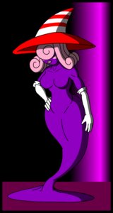 Rating: Safe Score: 0 Tags: 2005 blush breasts clothing digital_media_(artwork) e621 female ghost gloves hair handwear hat headgear headwear humanoid kingmonster legless lips mario_bros nintendo not_furry paper_mario pink_hair purple_body shadow_siren simple_background solo spirit vivian_(mario) white_clothing white_gloves white_handwear wide_hips witch_hat User: bunchy7s