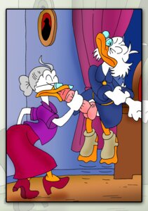 Rating: Explicit Score: 0 Tags: anthro avian bird disney duck ducktales fellatio female furry grandma_duck male penis rule34 scrooge_mcduck yaoinami User: bunchy7s