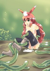 Rating: Explicit Score: 0 Tags: artist_request blush breasts bunny_ears bunny_girl cum digestion female green_eyes highres kurohime_(artist) nipples nude open_mouth red_hair rule34 slime tentacle vore User: bunchy7s