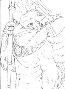 Rating: Safe Score: 0 Tags: 2006 anthro avian beak black_and_white e621 feathered_wings feathers gryphon guardian hibbary jewelry looking_at_viewer male monochrome mythological_avian mythological_creature mythology necklace sketch solo warrior weapon wings User: bunchy7s Rating: Safe Score: 0 Tags: 2006 anthro avian beak black_and_white e621 feathered_wings feathers gryphon guardian hibbary jewelry looking_at_viewer male monochrome mythological_avian mythological_creature mythology necklace sketch solo warrior weapon wings User: bunchy7s