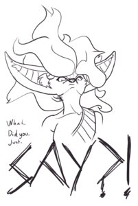 Rating: Safe Score: 0 Tags: 2d_animation angry animated animated_gif anthro canid canine clothed clothing digital_media_(artwork) e621 english_text female feretta fox looking_at_viewer mammal monochrome red_fox ruzha short_playtime silver_fox solo text true_fox tumblr User: bunchy7s
