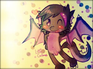 Rating: Explicit Score: 0 Tags: 2012 4:3 balls black_body black_hair blush claws dragon e621 flaccid genitals hair heart_symbol little_cartoon male membrane_(anatomy) membranous_wings mythological_creature mythological_scalie mythology nude paws penis purple_body purple_eyes purple_hair scalie solo tail thanatos_talimenios tongue wings User: bunchy7s