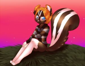 Rating: Safe Score: 0 Tags: anthro blue_eyes bottomless clothed clothing e621 grass hoodie male mammal mascaramassacre mephitid plant skunk smile solo striped_skunk tail tokeli topwear young young_anthro young_male User: bunchy7s