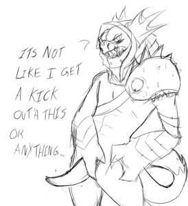 Rating: Explicit Score: 0 Tags: aquatic armor blush conditional_dnp dota e621 english_text erection fish genitals humor male monochrome nakedsav penis slark_the_nightcrawler solo tail text tsundere valve valve_corporation User: bunchy7s