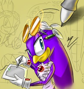 Rating: Safe Score: 0 Tags: accipitrid accipitriform anthro avian beak bird blue_eyes breaking_the_fourth_wall clothing creating_art digital_drawing_(artwork) digital_media_(artwork) drawing_(action) drawing_tablet drawn_over e621 eyewear female goggles hirundinid jet_the_hawk kerchief mixed_media oscine passerine pencil_(object) psuc purple_body recursion sega sketch sketch_page solo sonic_riders sonic_the_hedgehog_(series) sunglasses swallow_(bird) tablet tablet_pen wave_the_swallow what User: bunchy7s