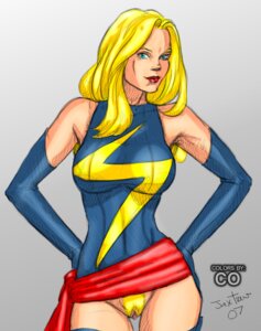 Rating: Explicit Score: 0 Tags: 1girls 2007 blonde_hair blue_eyes bottomless carol_danvers color colored copyof dated elbow_gloves female female_only female_pubic_hair gloves hands_on_hips human human_only jaxtraw leotard lipstick long_hair looking_at_viewer makeup marvel marvel_comics ms._marvel_(carol_danvers) no_panties pubic_hair pussy red_lipstick rule34 sash signature sketch solo standing straight_hair superheroine thighhighs uncensored User: bunchy7s