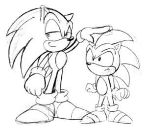 Rating: Safe Score: 0 Tags: 5_fingers abigail_ryder adventures_of_sonic_the_hedgehog anthro big_eyes black_and_white classic_sonic classic_sonic_(universe) clothing conjoined_eyes dic_entertainment duo e621 eulipotyphlan european_hedgehog featureless_crotch fingers footwear fur gloves hair handwear hedgehog looking_aside looking_at_viewer low_res male mammal monochrome mostly_nude past_meets_present sega shoes side_mouth simple_background sketch smile socks sonic_the_hedgehog sonic_the_hedgehog_(series) square_crossover toony white_background User: bunchy7s
