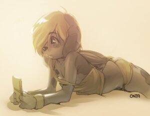 Rating: Safe Score: 0 Tags: anthro brown_eyes brown_hair clothed clothing doxy e621 femboy fur gaming hair hair_over_eye looking_away male marty_(onta) one_eye_obstructed shirt skimpy sleeveless_clothing solo spots tank_top topwear underwear wristband User: bunchy7s