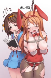 Rating: Explicit Score: 0 Tags: animal_ear asahina_mikuru bondage book box_tie breast_bondage breasts brown_hair bunny_ear bunnysuit clothing crotch_rope female kei_jiei large_breasts nipples pantyhose red_hair rope rule34 school_uniform seifuku serafuku short_hair suzumiya_haruhi suzumiya_haruhi_no_yuuutsu torn_clothes torn_pantyhose translated User: bunchy7s Rating: Explicit Score: 0 Tags: animal_ear asahina_mikuru bondage book box_tie breast_bondage breasts brown_hair bunny_ear bunnysuit clothing crotch_rope female kei_jiei large_breasts nipples pantyhose red_hair rope rule34 school_uniform seifuku serafuku short_hair suzumiya_haruhi suzumiya_haruhi_no_yuuutsu torn_clothes torn_pantyhose translated User: bunchy7s