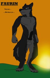 Rating: Explicit Score: 0 Tags: animal_genitalia animal_penis anthro black_body black_fur black_nose black_penis blue_eyes canid canine canine_genitalia canine_penis canis claws digitigrade e621 english_text erection faurin fur genitals grey_body grey_fur grin hi_res knot looking_at_viewer male mammal multicolored_body multicolored_fur nanixon nude orange_sky penis simple_background sky smile solo text two_tone_body two_tone_fur wolf User: bunchy7s