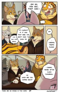 Rating: Safe Score: 0 Tags: 2014 anthro blush bodily_fluids brandon_(sefeiren) brown_body brown_eyes brown_fur cafe canid canine canis clothed clothing coffee_shop comic conditional_dnp container cup dialogue e621 ears_back ellipsis english_text equid equine eyebrows eyewear felid feline felis fox fully_clothed fur glasses green_eyes grey_body grey_fur group hoodie horse inside jeremy_(sefeiren) male mall mammal mephitid money mustelid nervous open_mouth orange_body orange_fur otter pantherine pink_body pink_fur pivoted_ears scarf sefeiren sitting skunk smile speech_bubble standing stripes sweat sweatdrop teeth text tiger tongue tongue_out topwear window wolf User: bunchy7s
