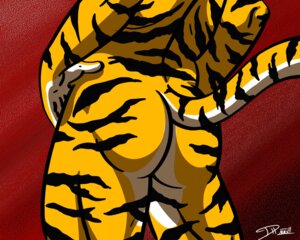 Rating: Questionable Score: 0 Tags: 2012 5:4 abstract_background anthro biped butt butt_shot e621 faceless_character faceless_male felid fur iudicium86 male mammal nude orange_body orange_fur pantherine rear_view simple_background solo standing stripes tiger User: bunchy7s