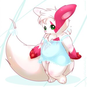 Rating: Explicit Score: 0 Tags: 1:1 anthro big_tail clothed clothing crossdressing digital_media_(artwork) e621 femboy flaccid fur generation_3_pokemon genitals green_eyes male maverick nintendo penis pokemon pokemon_(species) solo source_request tail unavailable_at_source white_body white_fur zangoose User: bunchy7s